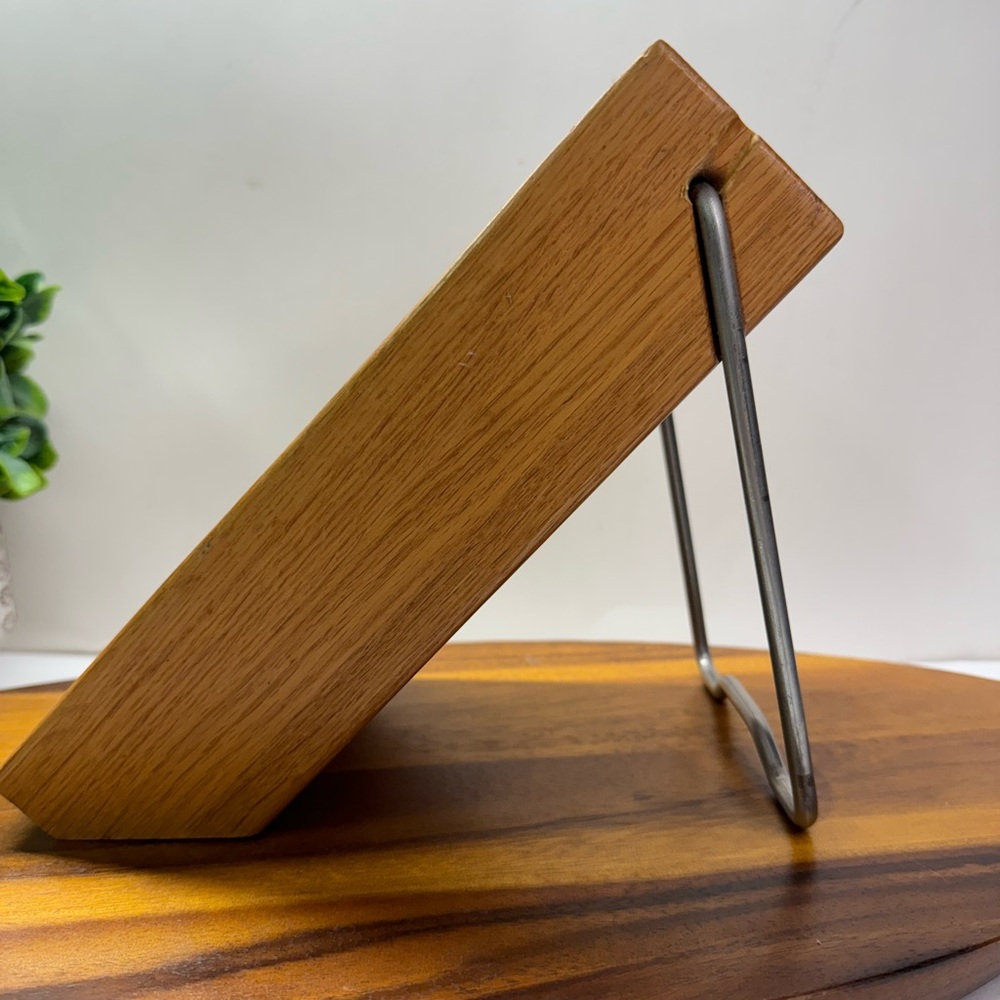 Cutco 5 Slot Oak Wood Knife Block Storage Space Saver Stand or Hanging